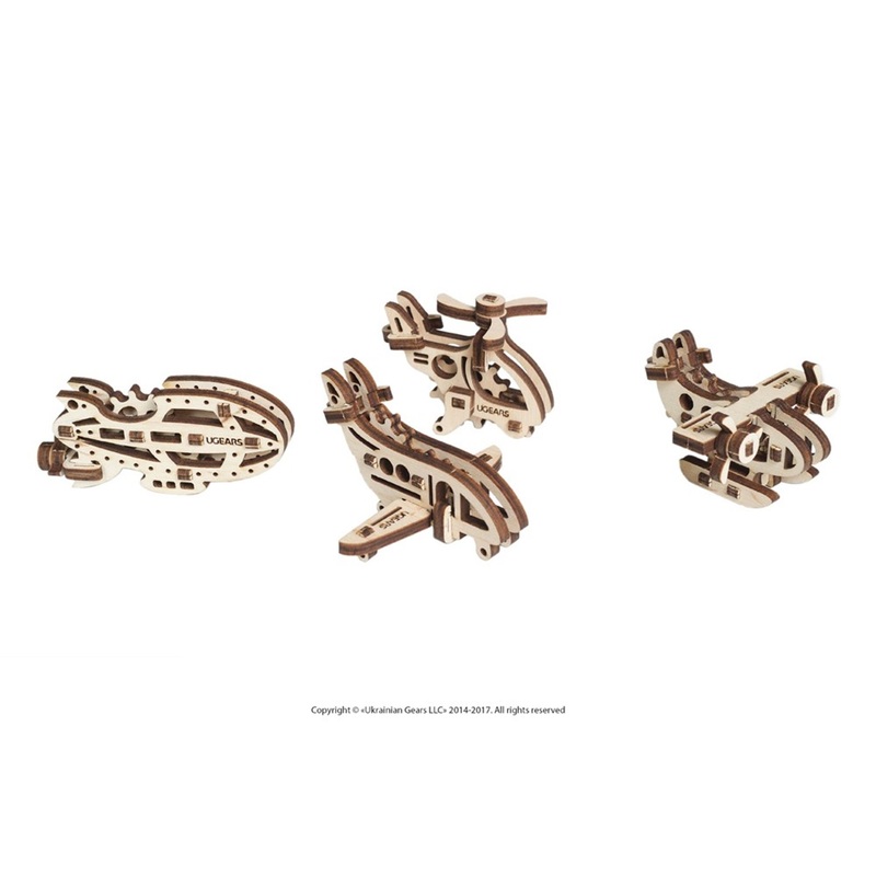 U-Fidgets-Aircrafts Mechanical Model Kit
