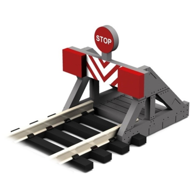 1:32 Scale Buffer Stop w/Assorted Decals (2 pcs)