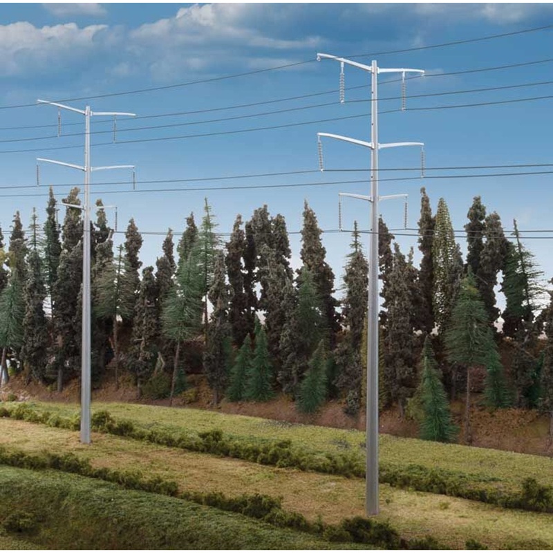 Modern High Voltage Transmission Towers Kit