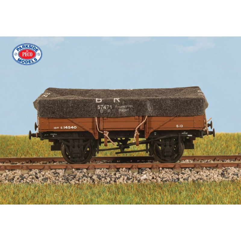 Parkside Dundas PA60 BR 8 Wagons Tarps