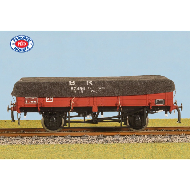 Parkside Dundas PS90 BR 3 Wagons Tarps