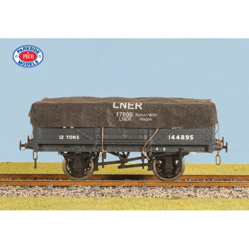 Parkside Dundas PS93 LNER 3 Wagons Tarps