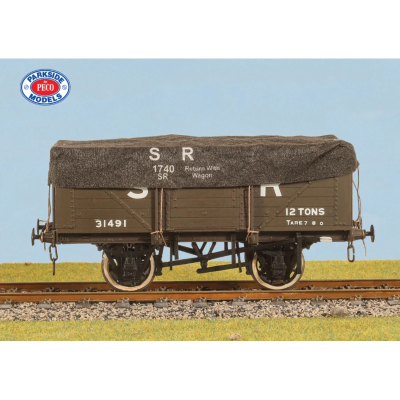 Parkside Dundas PS94 SR 3 Wagons Tarps