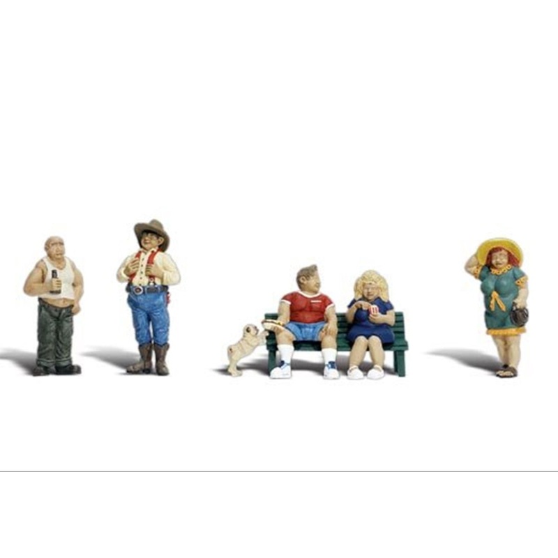 A2728 Woodland Scenics – O Gauge Full Figured Folks