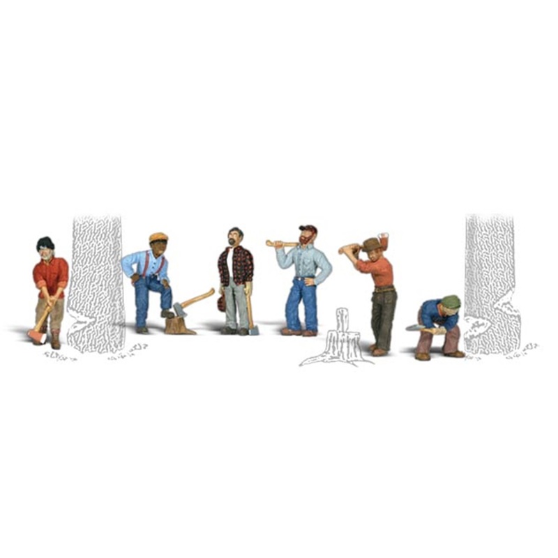 A2735 Woodland Scenics – O Gauge Lumberjacks