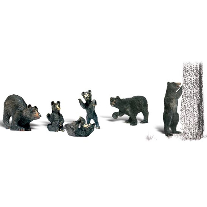 A2737 Woodland Scenics – O Gauge Black Bears
