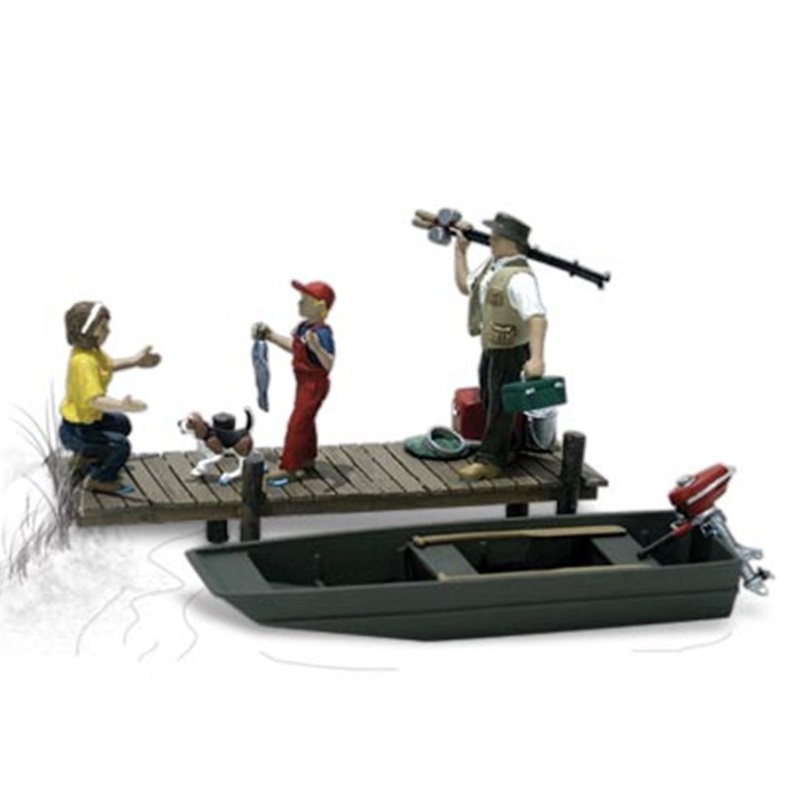 A2756 Woodland Scenics – O Gauge Family Fishing