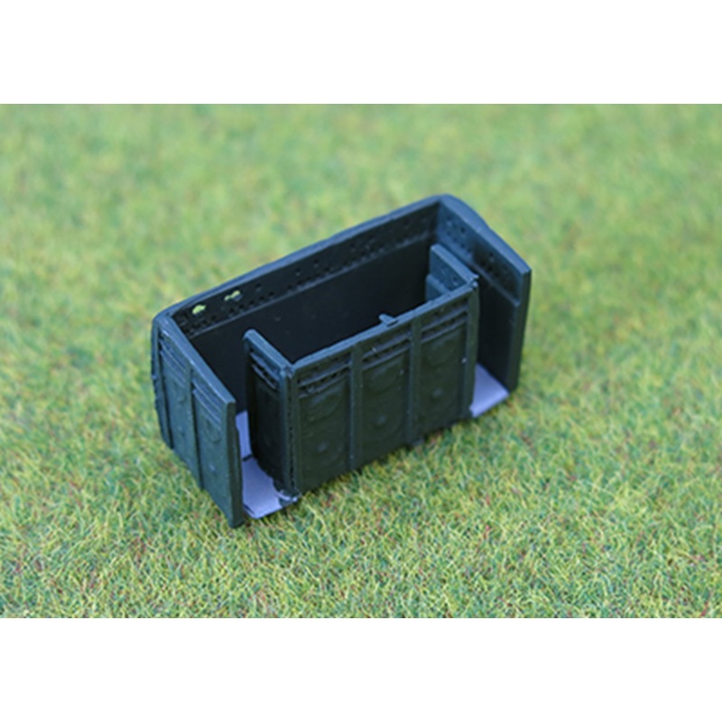 N Gauge Painted Cast Iron Gents Toilets