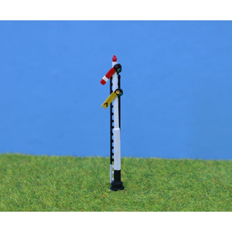 N Gauge Painted GWR / BR Home / Distant Signal