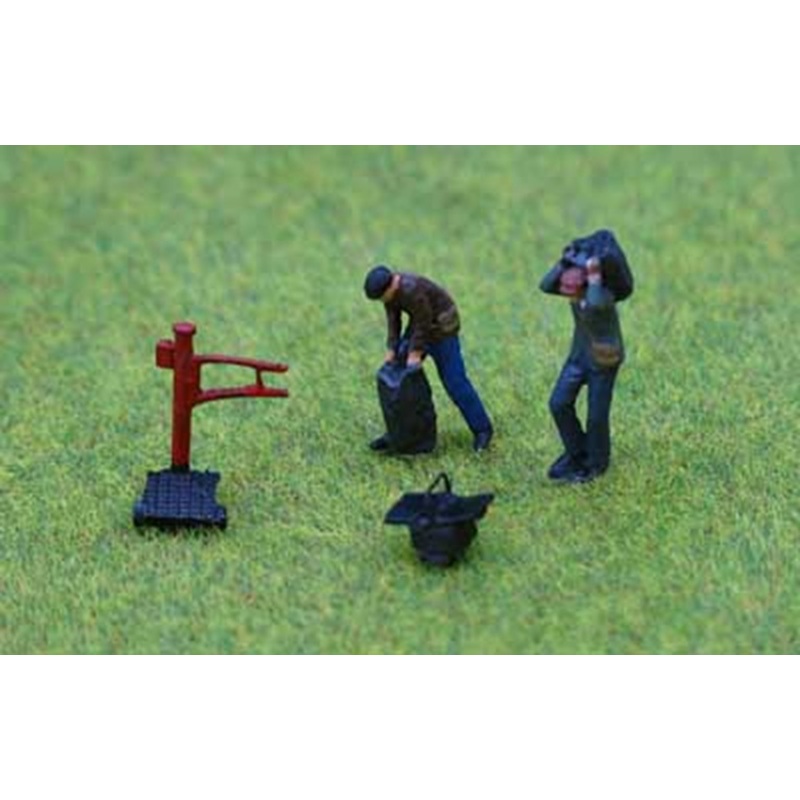 OO Gauge Coalmen and Scales