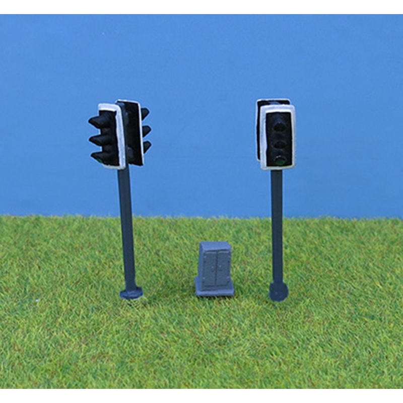 OO Gauge Modern Traffic Light – Double Head