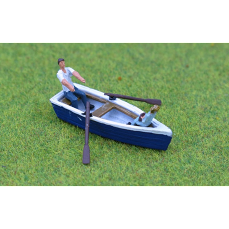 OO Gauge Row Boat with Passenger