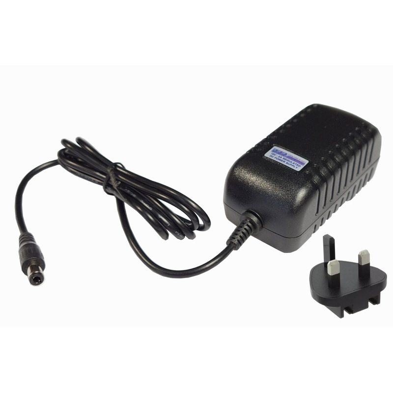 12V DC, 3A (UK) Super-high reliability power supply for DC/DCC systems  2.5mm DC plug