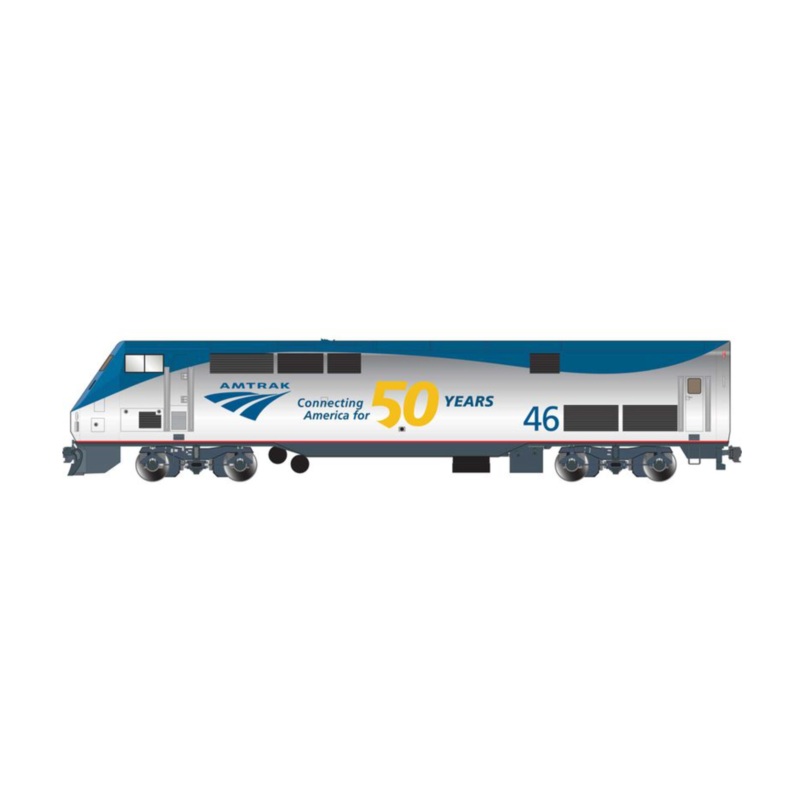 AMD103/P42, Amtrak/50th Anniversary Phase V #46 Diesel Locomotive