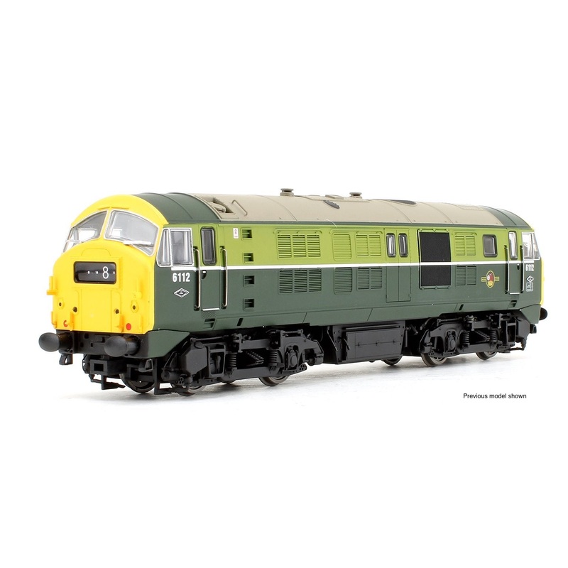 Class 29 6101 BR Two Tone Green (Full Yellow Ends) Diesel Locomotive (DCC Fitted)