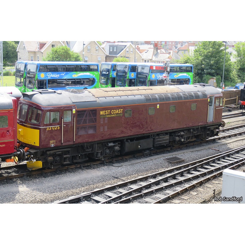 Class 33 025 West Coast Railway Company Diesel Locomotive