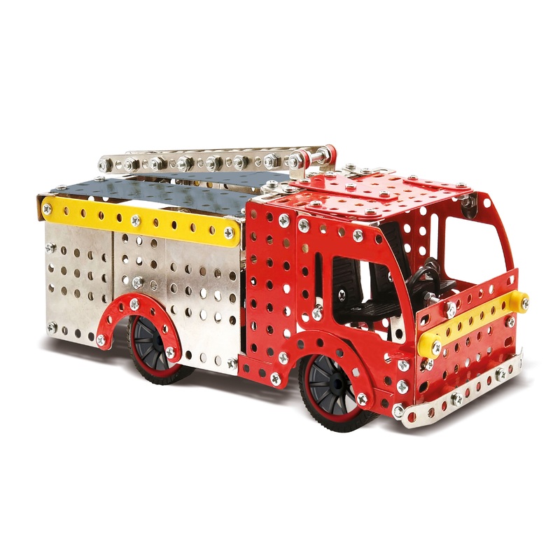 Fire Engine Metal Construction Kit