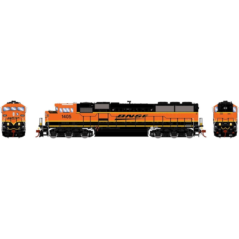 G2.0 SD60M-3 Tri-Clops, BNSF #1405 Diesel Locomotive – DCC Ready