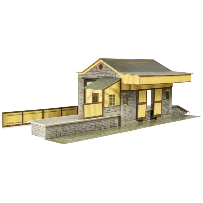 Good Depot Building (Stone) Cardboard Kit