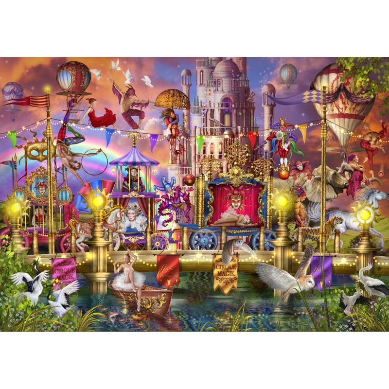 Magic Circus Parade, 1500 Piece Jigsaw Puzzle
