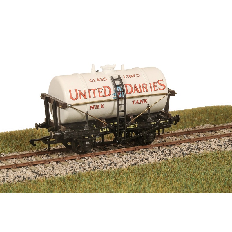 OO/4mm scale 10ft tank wagon Kit – Milk Tank