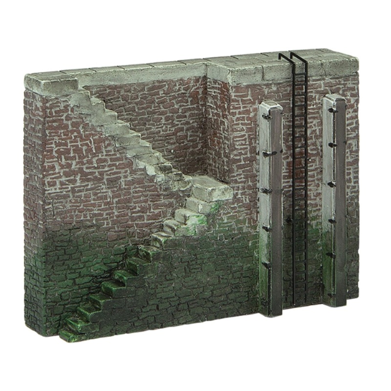 Quayside Walls with Steps