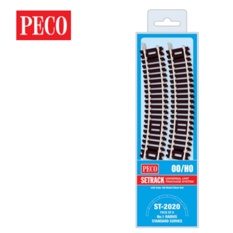 ST2020 – Code 100 – First Radius Standard Curves X8