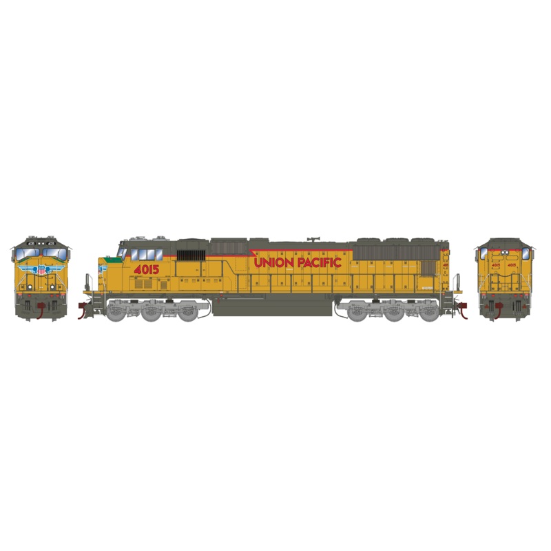 Union Pacific SD70M Diesel Locomotive #4015 (DCC Sound)