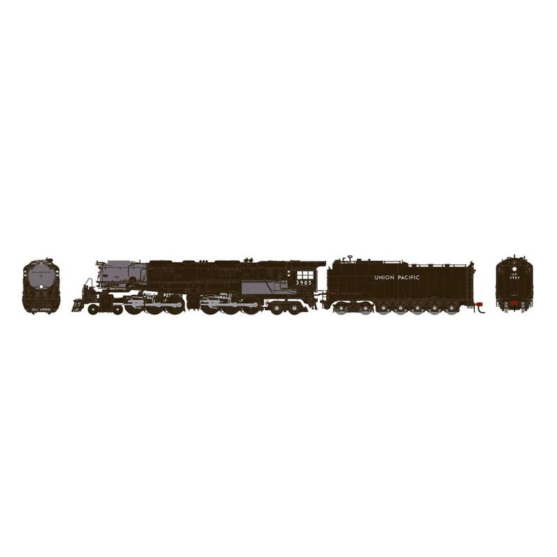 Union Pacific UP 4-6-6-4 Challenger Steam Locomotive #3985 with DCC Sound
