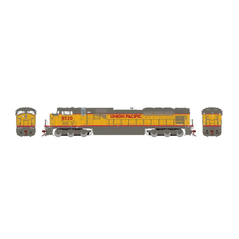 Union Pacific UP G2 SD90MAC-H Phase I Diesel Locomotive #8520 with DCC Sound