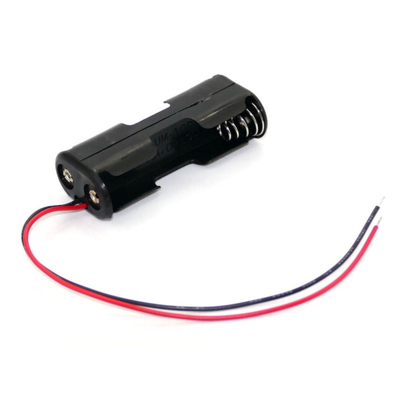 AA Battery Box For 2 X AAs Without Switch