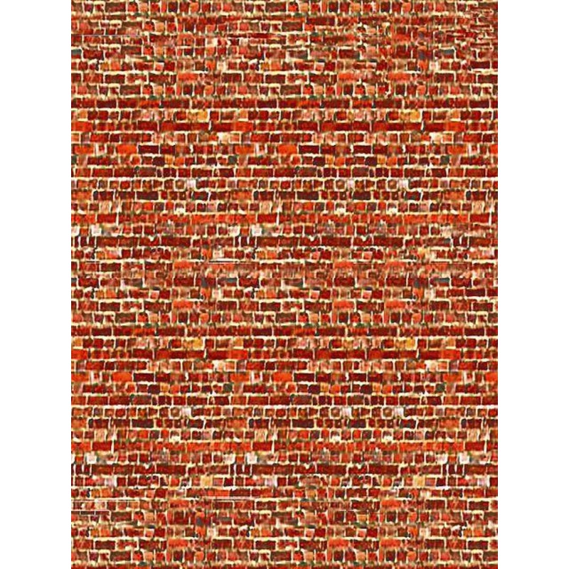 Art Printers Building Material Dark Old Red Brick