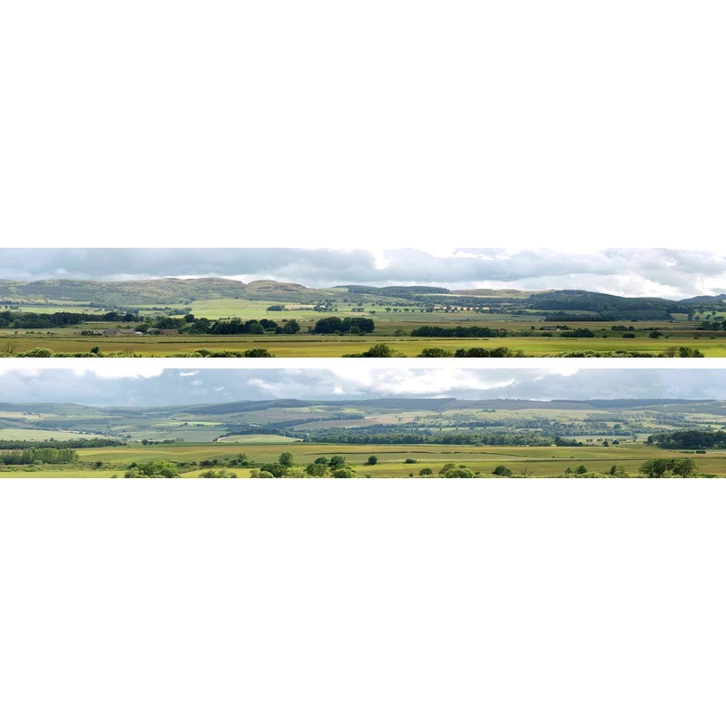 Art Printers Premium HILLS & DALES N GAUGE 9 High Backscene