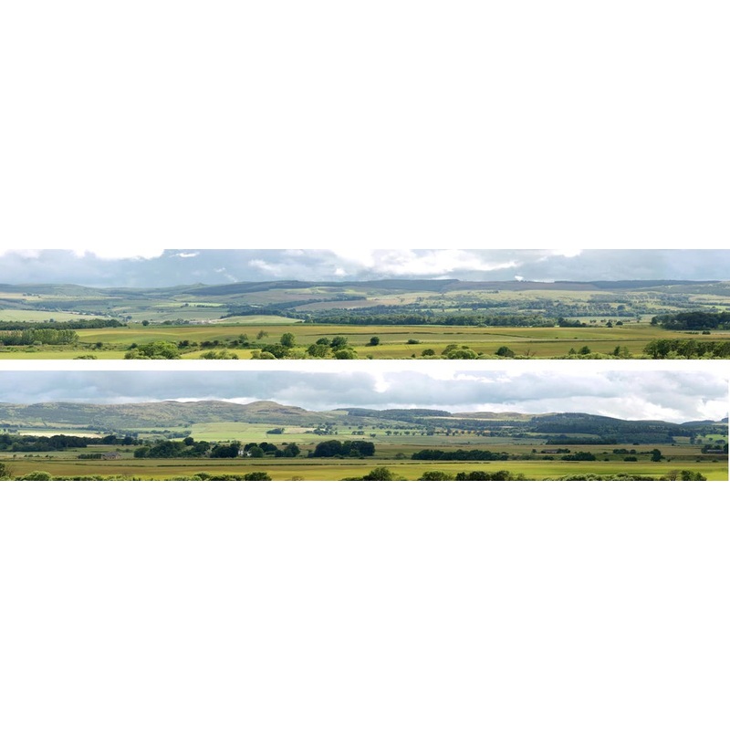 Art Printers Premium Hills & Dales OO Gauge 9 Backscene