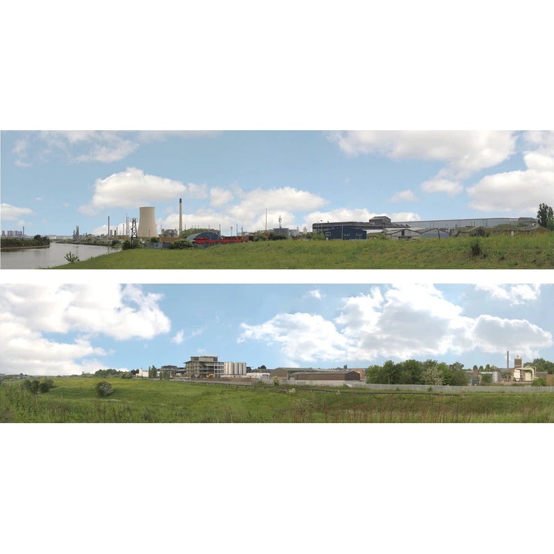 Art Printers Premium INDUSTRIAL PACK A OO Gauge 15 High Backscene