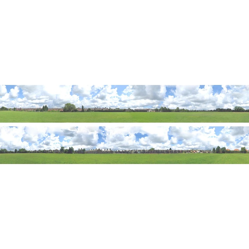 Art Printers Premium INTO THE TOWN N GAUGE 9 High Backscene