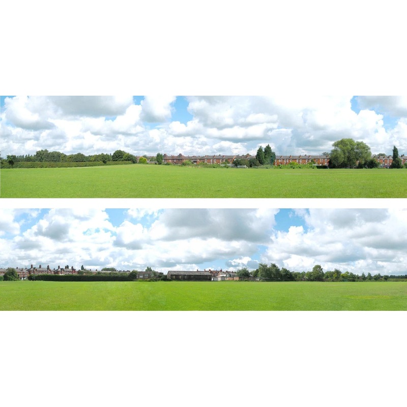 Art Printers Premium Into the Town OO Gauge 15 Backscene