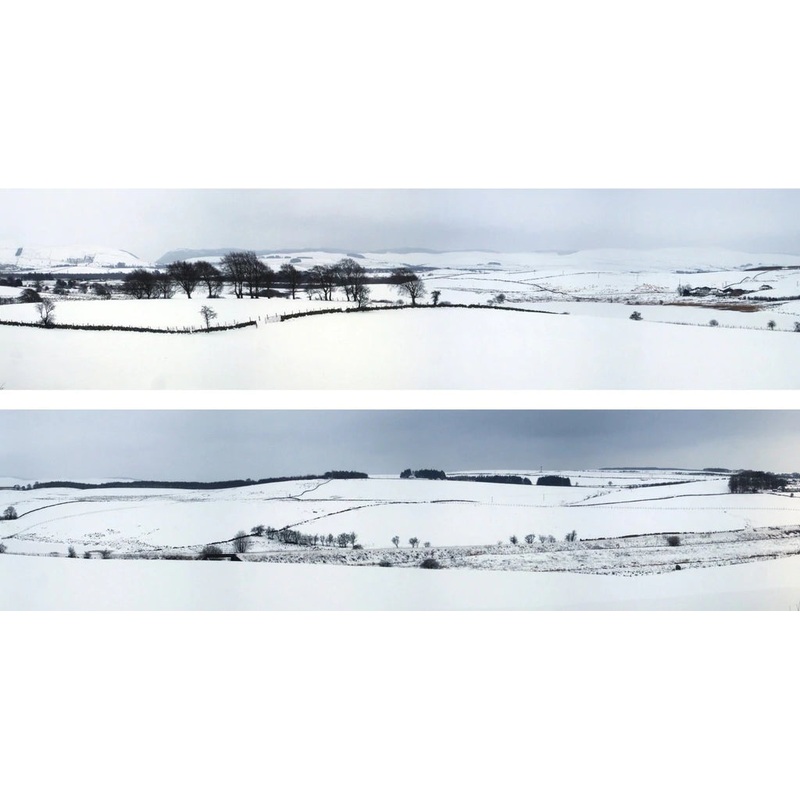 Art Printers WINTER HILLS OO Gauge 15 High Backscene