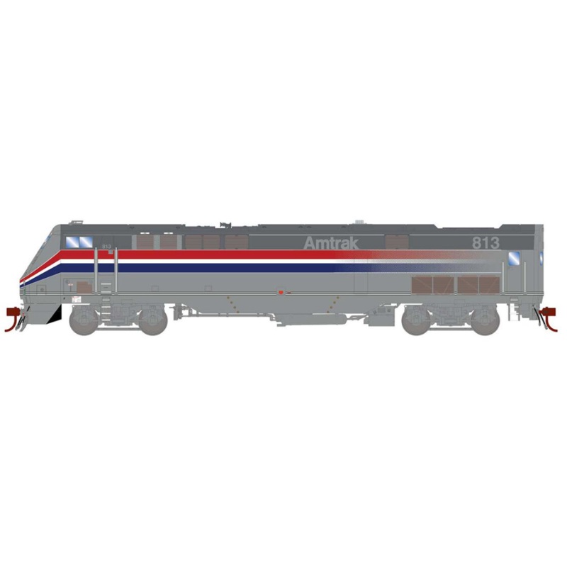 HO P40DC, Amtrak, Phase III #813 Diesel Locomotive