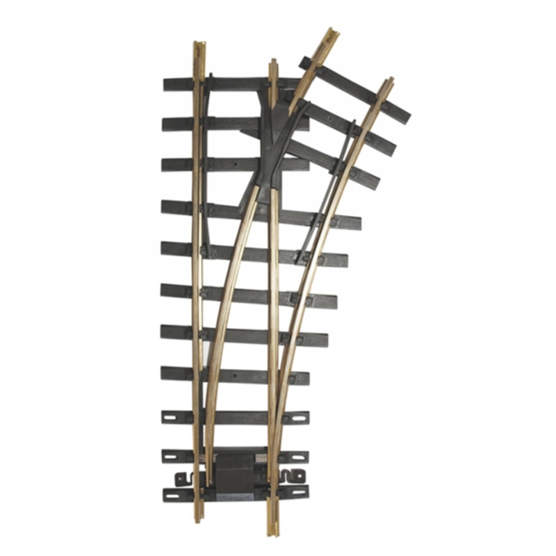 Brass 30 4′ Diameter Turnout – Right