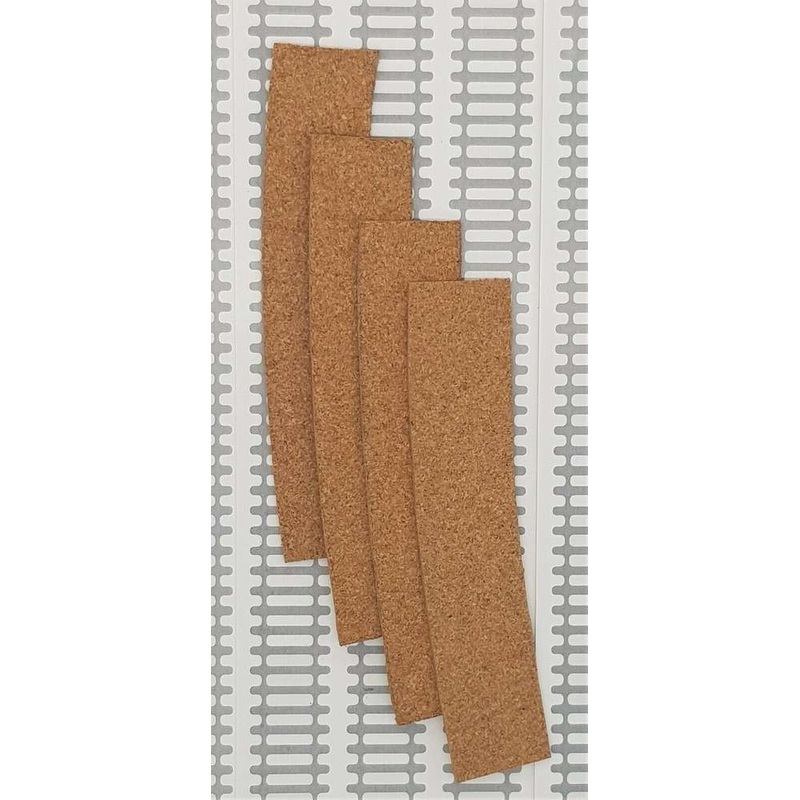 Cork track pre-cut – Curve for Y point – Pack of 4