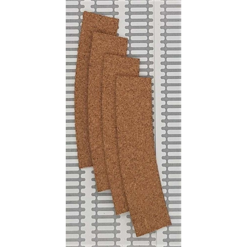 Cork Track Pre-cut – Single Curve 1st Radius – Pack of 4