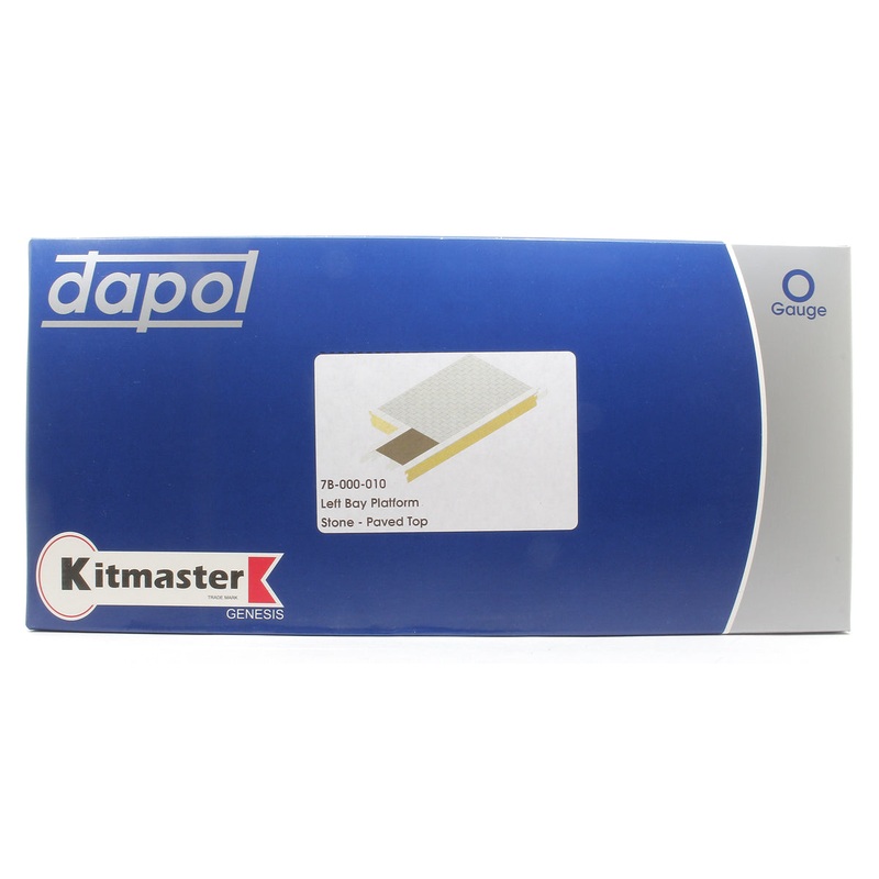 Kitmaster Genesis – Bay Left Platform Stone Facing Tarmac/Paved Top