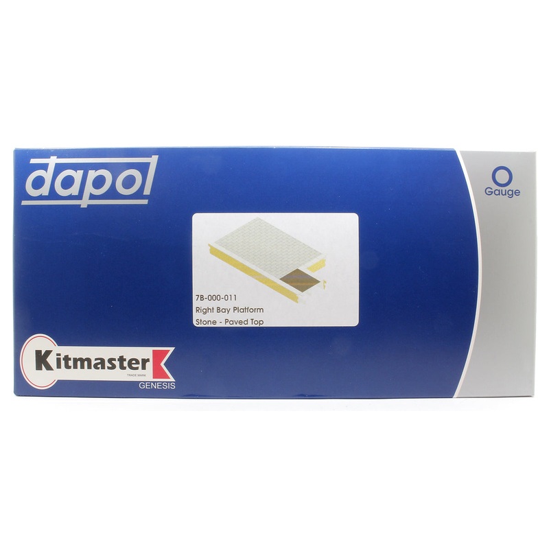 Kitmaster Genesis – Bay Right Platform Stone Facing Tarmac/Paved Top