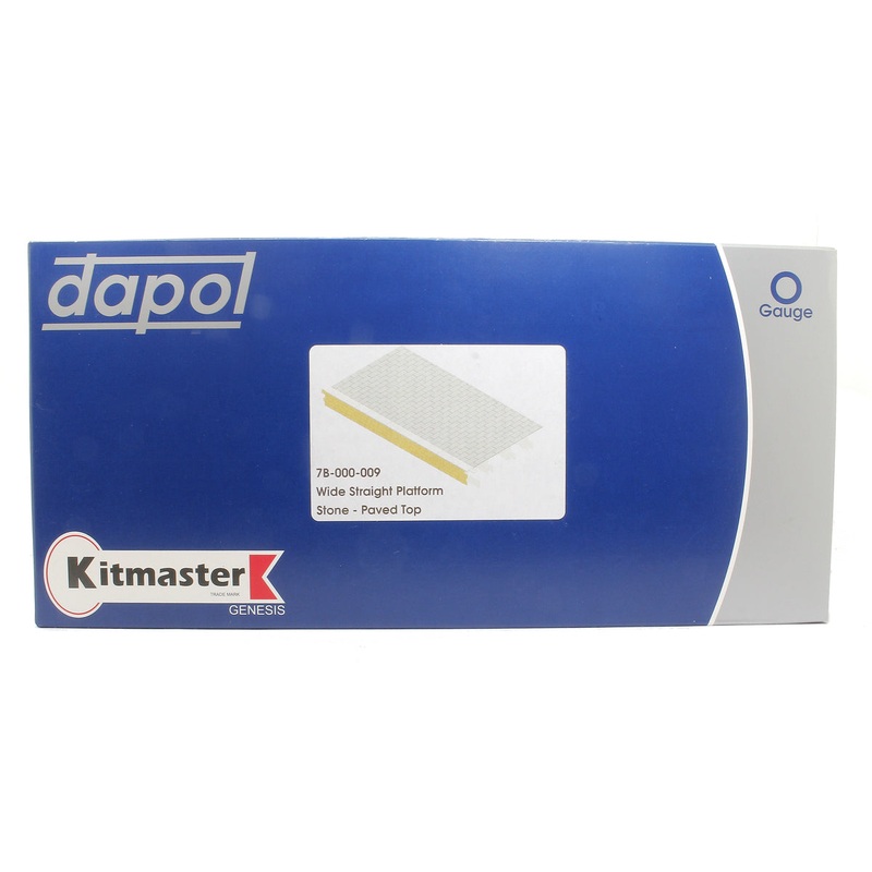 Kitmaster Genesis – Wide Straight Stone Facing Paved Top