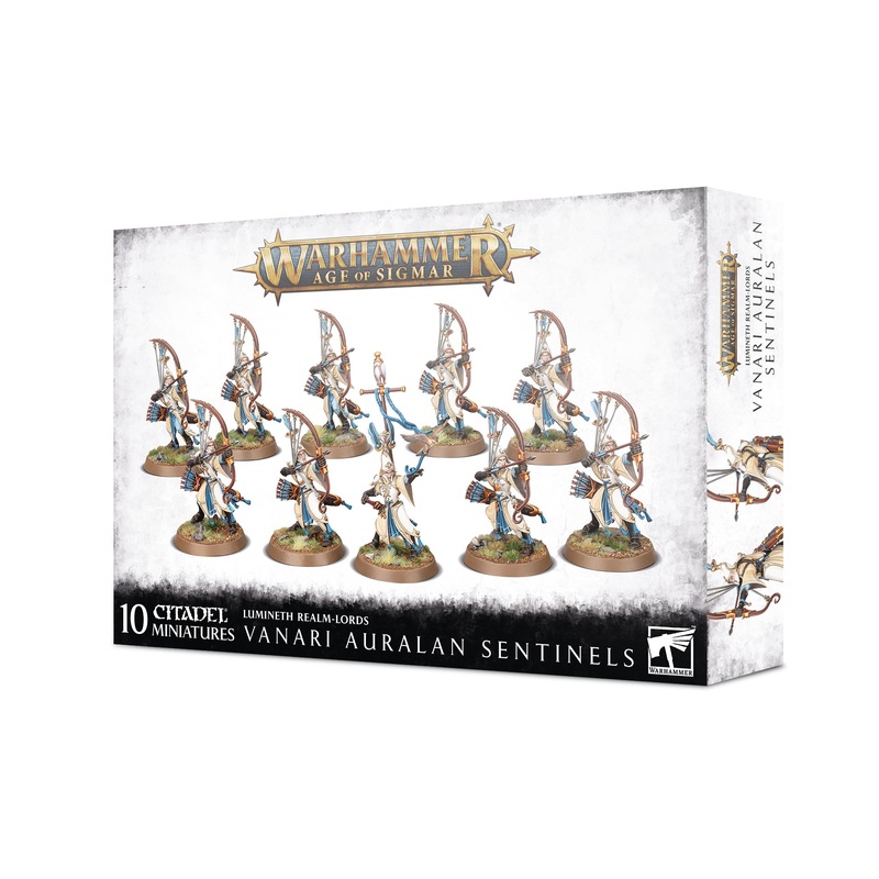 Warhammer Age of Sigma Lumineth Realm-Lords Vanari Auralan Sentinels