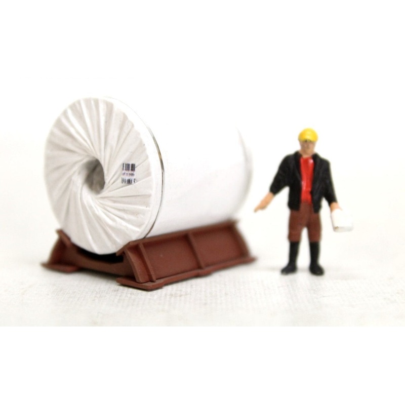 White Wrapped Coil Loads (x4) 24mm x 24mm
