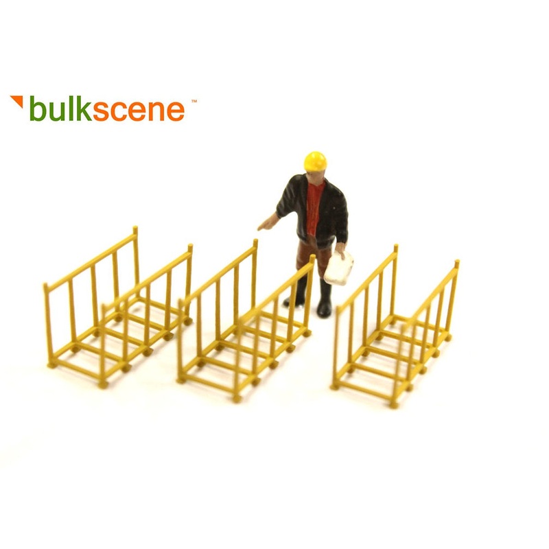 3 x Yellow Frame Cage for spacer posts