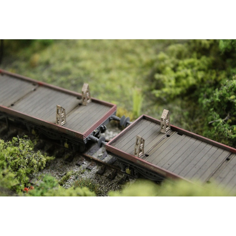 Billet Wagon Posts – White Weathered – Pack of 20