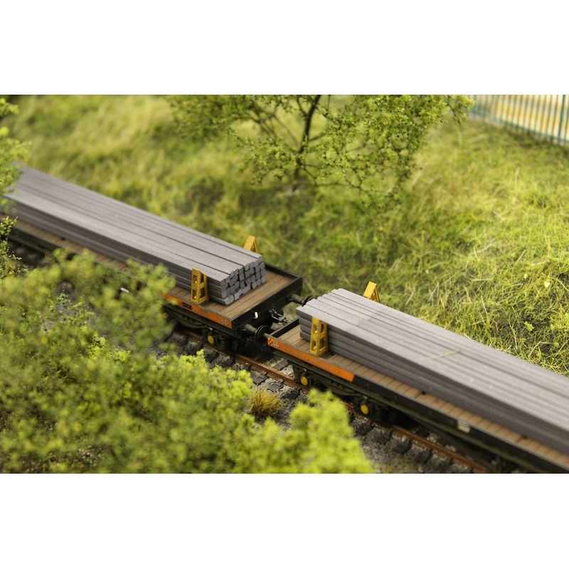 Billet Wagon Posts – Yellow Weathered – Pack of 20